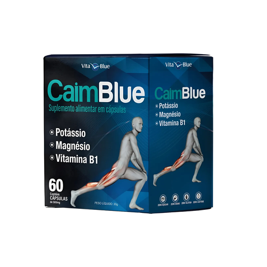 Caim Blue 500mg C/60 Cápsulas - Vita Blue