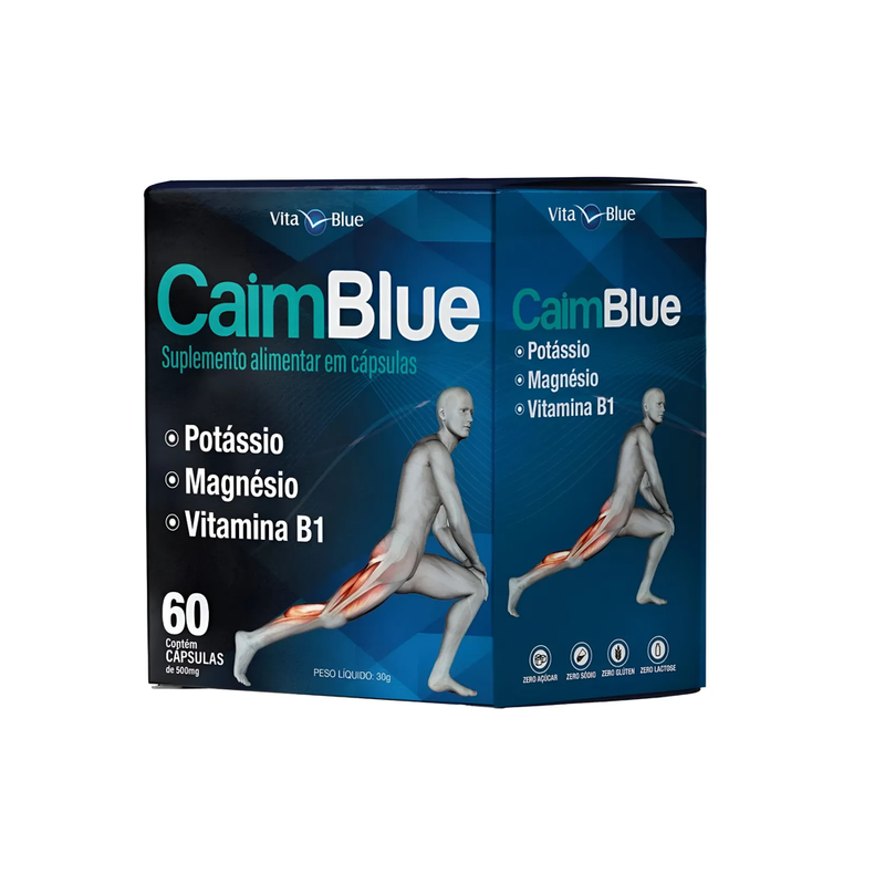 Caim Blue 500mg C/60 Cápsulas - Vita Blue