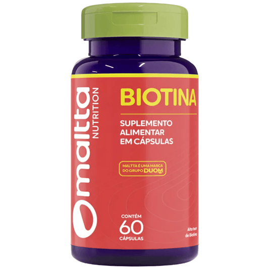 Biotina C/60 Saude dos Cabelos, Unhas e Pele