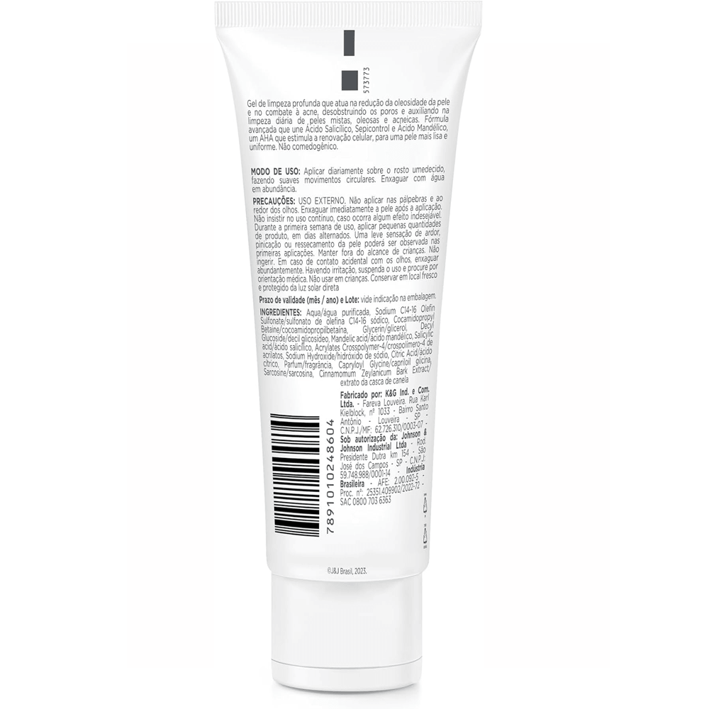 Neostrata Gel de Limpeza Facial Oil Control Intensive Cleanser 150g para limpeza facial para pele oleosa.