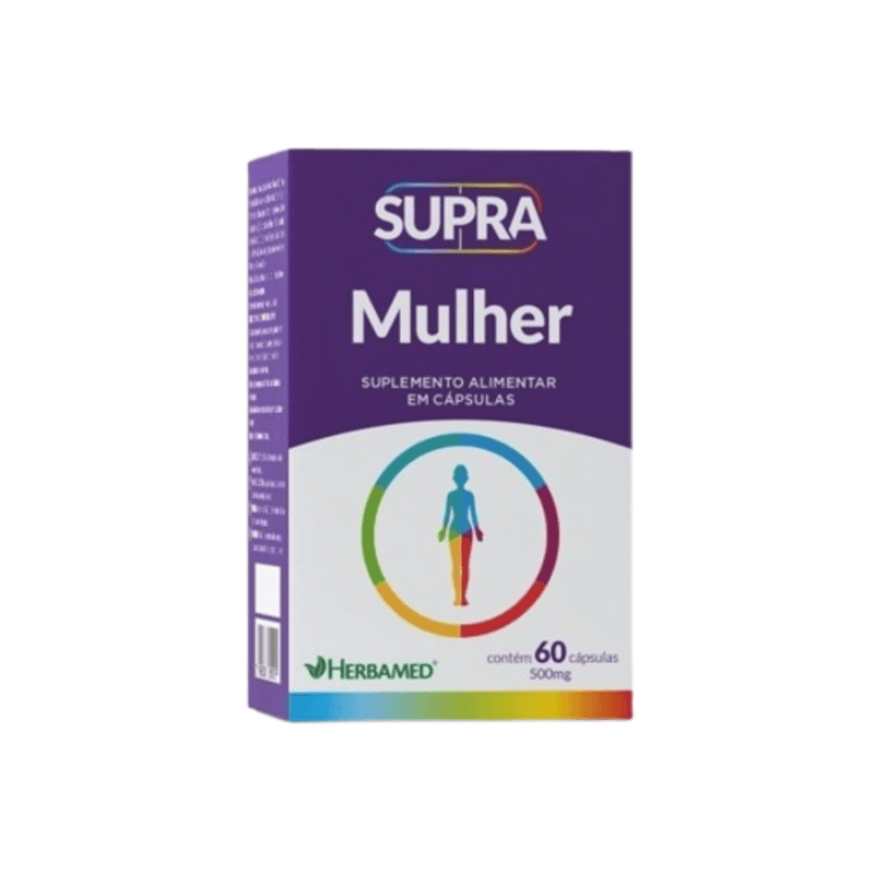 Supra mulher 500mg C/60 Cápsulas - Herbamed