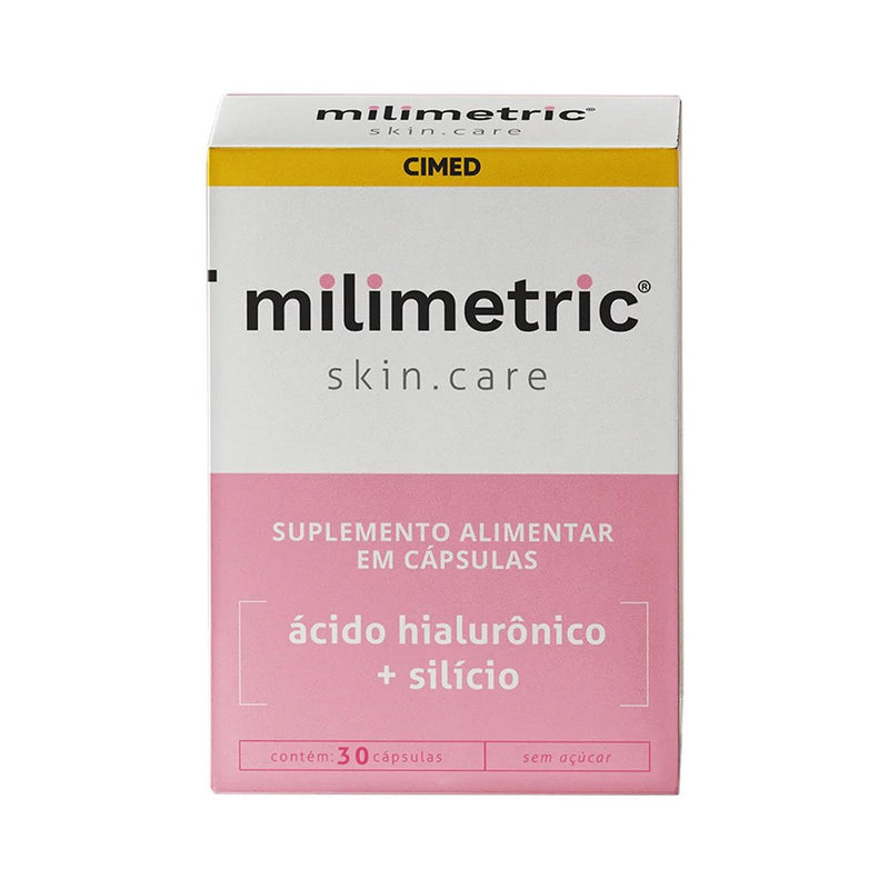 Milimetric Skin Care Ácido Hialurônico C/30 Cápsulas