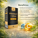 Kit C/2 Vitamina C + Zinco C/60 Cápsulas - Gold Lab