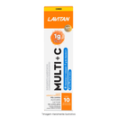 Lavitan Multi + C Efervescente C/10 Comprimidos Laranja/Acerola