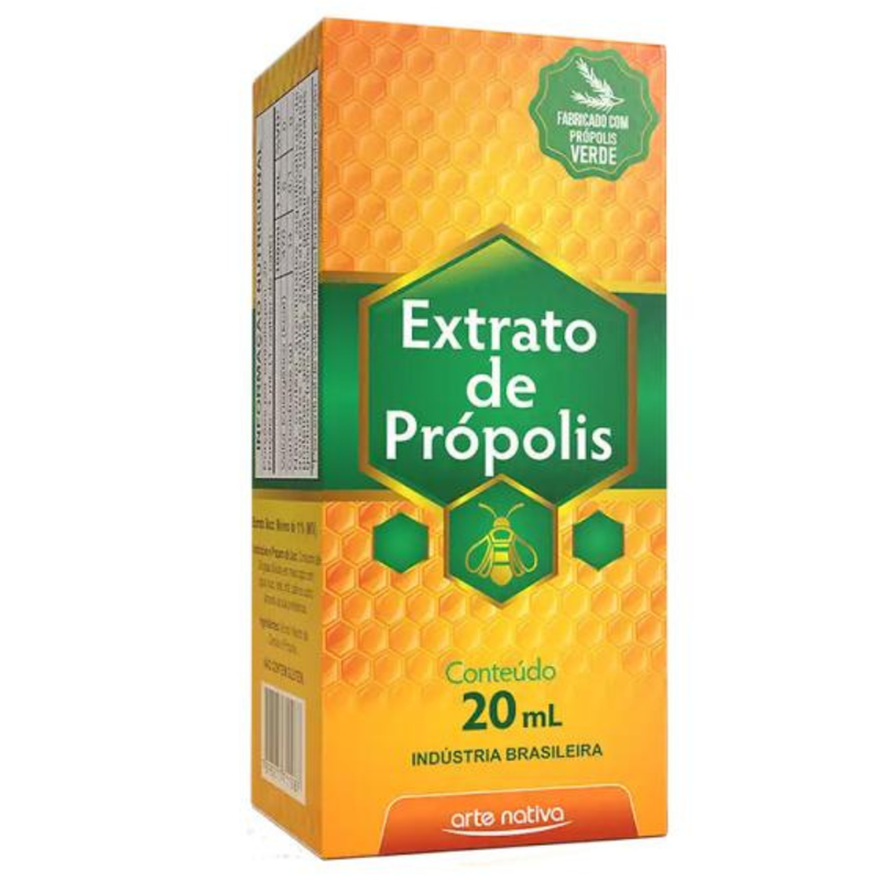 Extrato de Própolis Verde 20ML - Arte Nativa