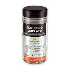 Magnésio quelato 433mg c/60 Cápsulas - Meissen