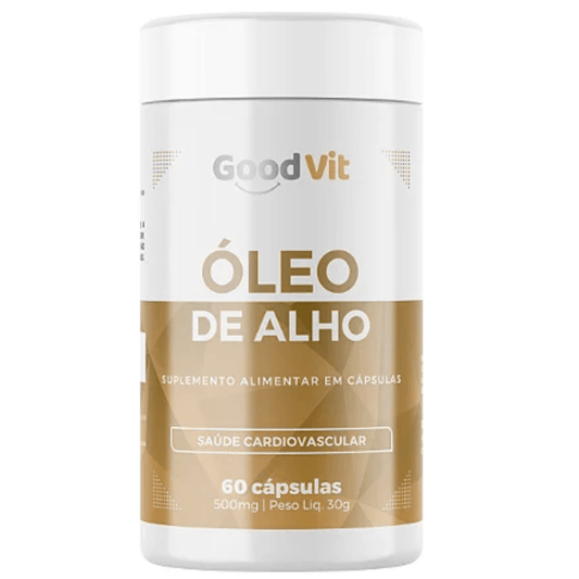 Óleo de Alho 500mg C/60 Cápsulas - Good Vit