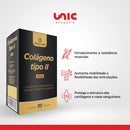 Colágeno Tipo II Articulações 40mg 30 Cápsulas Gold Lab