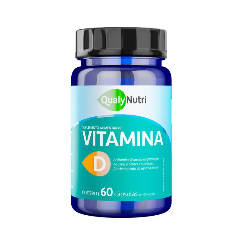 Vitamina D C/60 Cápsulas - QualyNutri