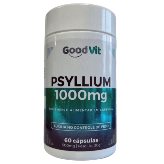 Psyllium 1000 mg 60 Cápsulas | Good Vit