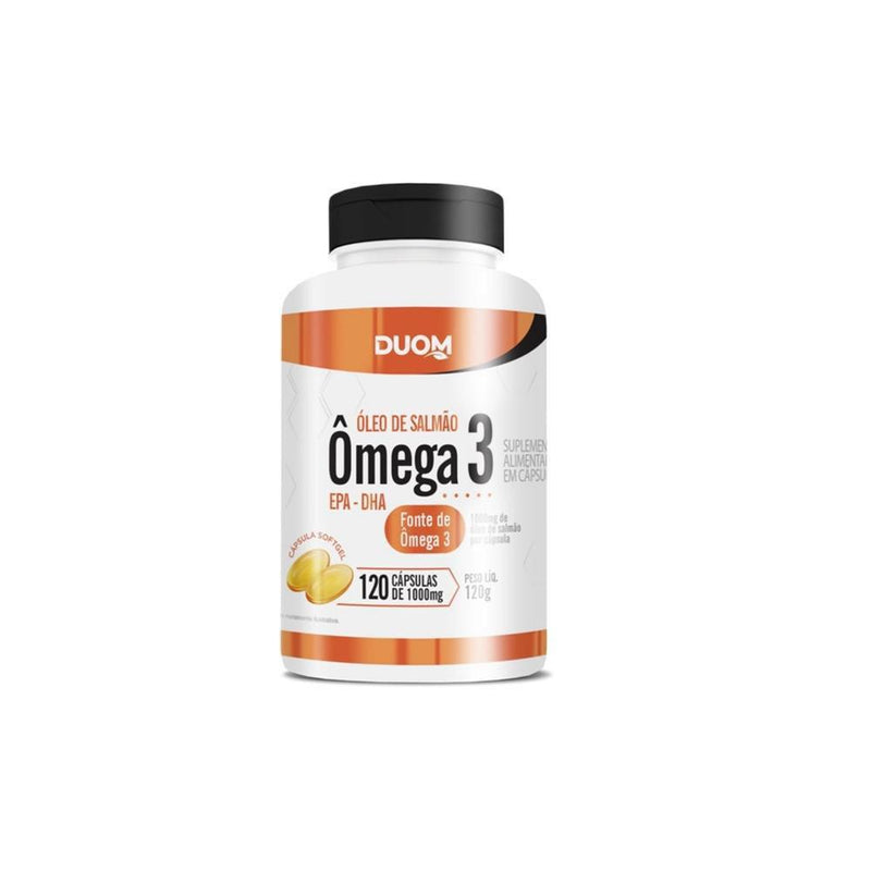 Ômega 3 Salmão 1000MG C/120 Cápsulas - Duom