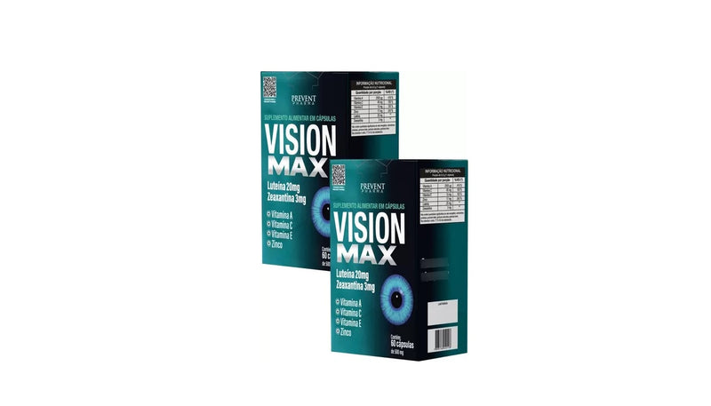 Kit C/2 Vision Max Luteina + Zeaxantina C/60 Cápsulas