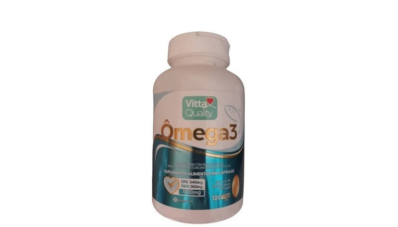 Ômega 3 1400MG C/120 Cápsulas - Vitta Quality