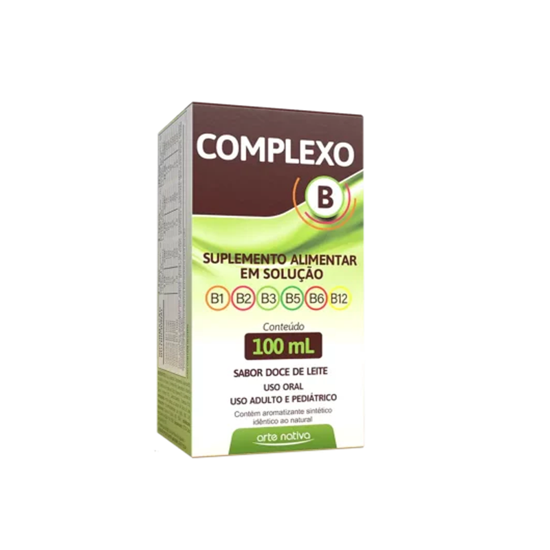 Complexo B Solução 100ml Força Imunidade e Disposição - Arte Nativa