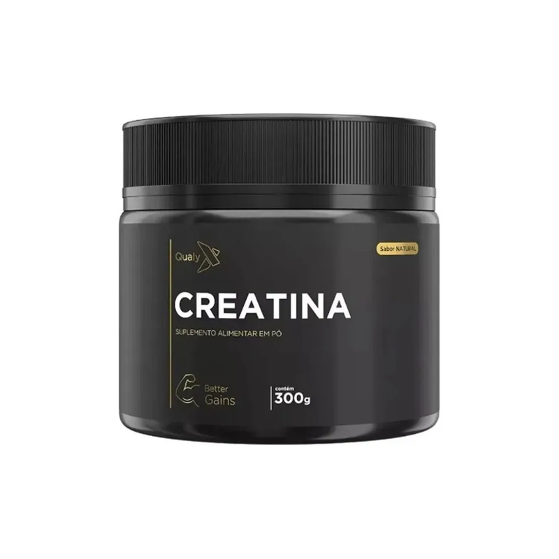 Creatina Monohidratada Pura 300g - QualyNutri