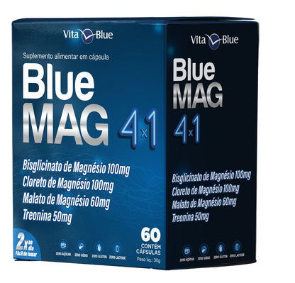 Blue Mag 4x1 C/60 Cápsulas - Vita Blue