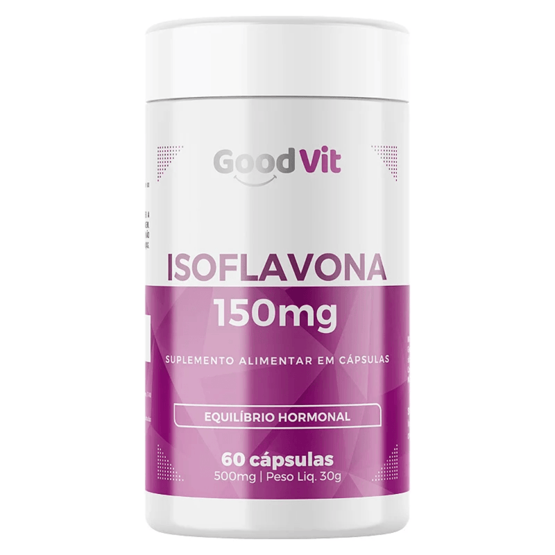 Kit C/3 Isoflavona 150mg C/60 Cápsulas - Good vit