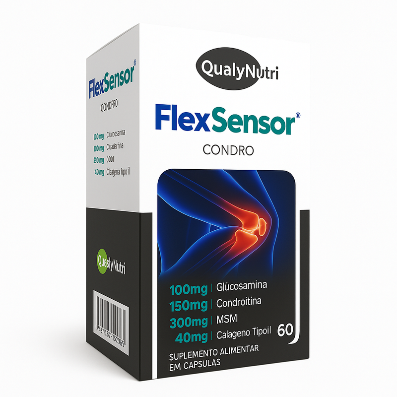 Flex Sensor Condro C/60 Cápsulas - Qualy Nutri