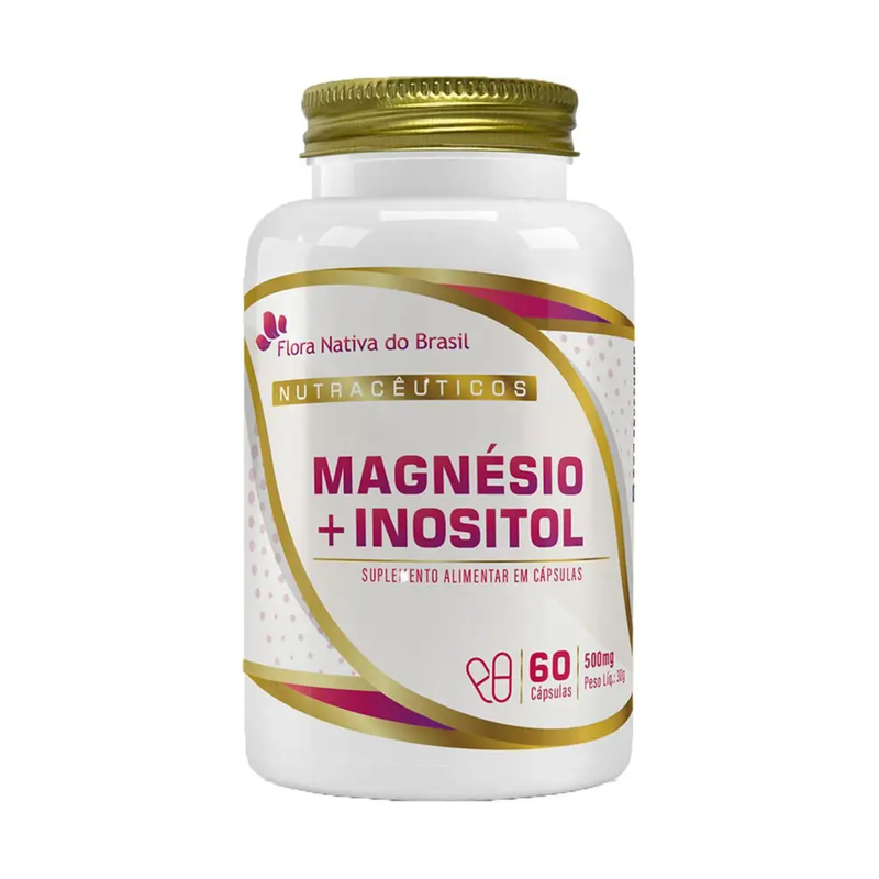 Magnésio e Inositol 60 cápsulas - Flora Nativa