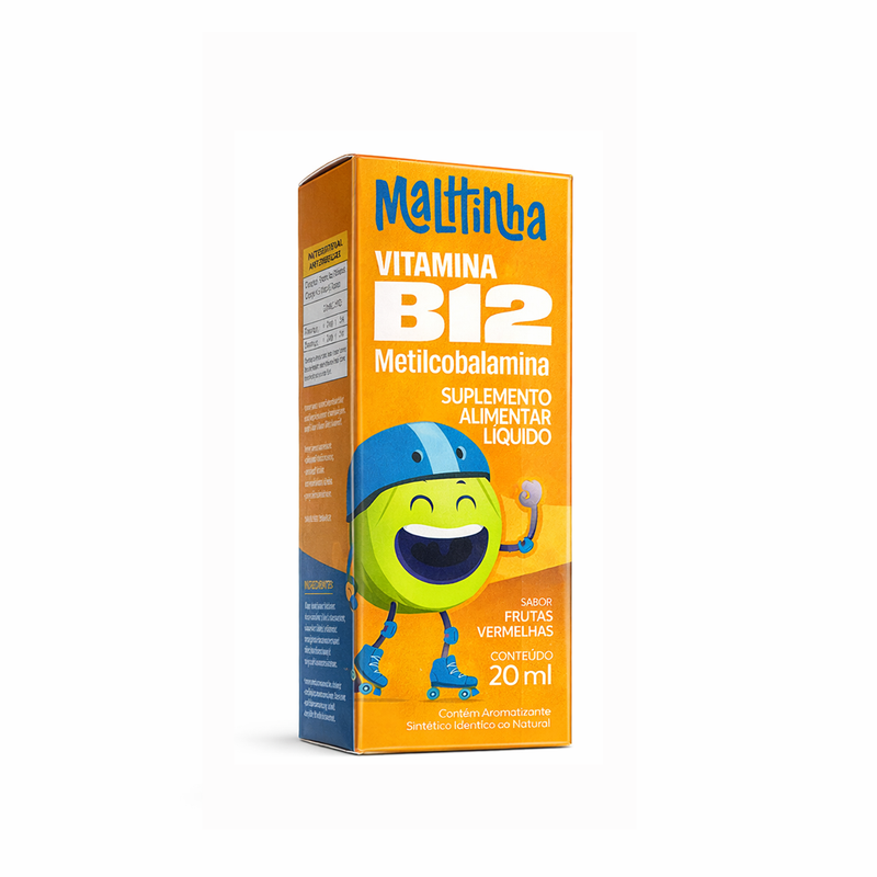 Malttinha B12 20ml Frutas Vermelhas