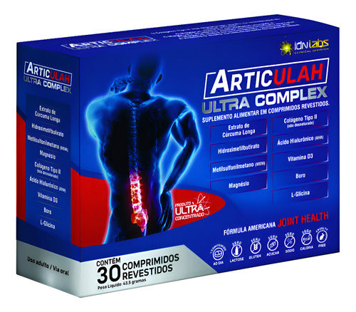 Articulah Ultra Complex C/30 Comprimidos Revestidos Sem Sabor