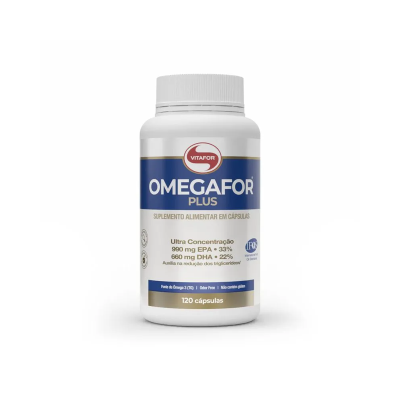 OMEGAFOR  PLUS: Ômega 3 - 120 Cápsulas