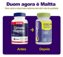 Suplemento Cúrcuma + Magnésio 60 Cápsulas Articulações - Maltta