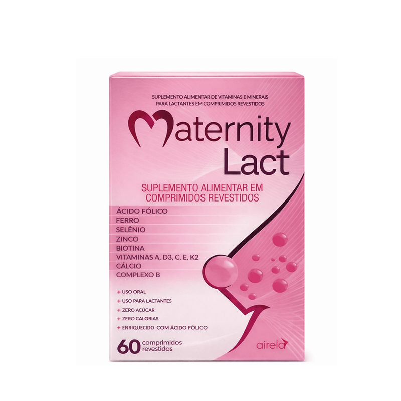 Maternity Lact 60 Comprimidos Revestidos - Airela