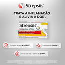 Pastilhas para Garganta Strepsils Mel e Limão 8 Unidades