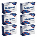 Kit C/6 Flebogenol 50mg C/30 Comprimidos
