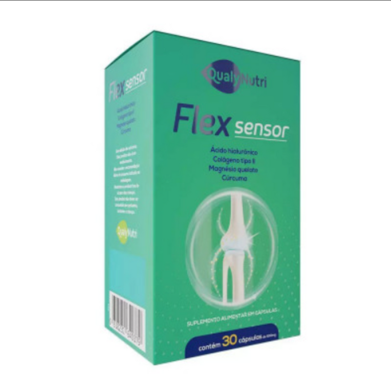 Flex Sensor Articulações Dores 30 Cápsulas Qualy Nutri