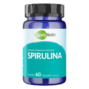 Spirulina 500mg QualyNutri - 60 Cápsulas Fonte Natural de Nutrientes