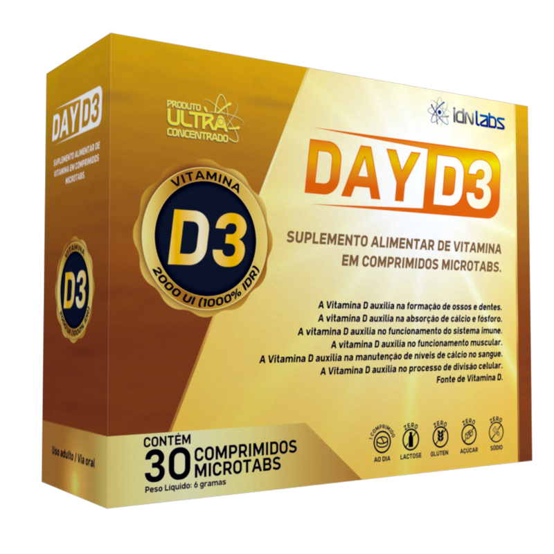 Day D3 2.000UI C/30 Comprimidos - IDN Labs