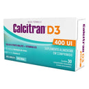 Calcitran D3 400UI C/30 Comprimidos