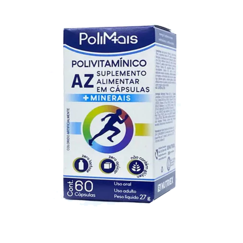 Polimais Polivitamínico A-z C/60 Cápsulas Nutriex