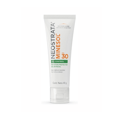 Neostrata Minesol Oil Control FPS 30 - Protetor solar facial 40g para peles mistas a oleosas.