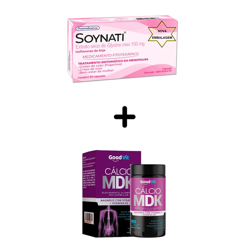 Kit Soynati + Cálcio MDK