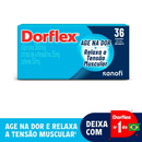 Analgésico e Relaxante Muscular Dorflex 300mg + 35mg + 50mg 36 Comprimidos - Safoni