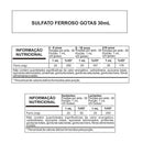 Kit 6 Caixas Sulfato Ferroso em Gotas 125mg 30ml Arte Nativa