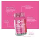 Colágeno Hidrolisado Vitaminas A,E,C e Biotina 60 Cápsulas Qualy Nutri