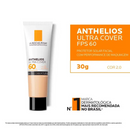 Protetor Solar Facial La Roche-Posay Anthelios Ultra Cover FPS 60 Cor 2.0 Proteção para Tom Claro 30g