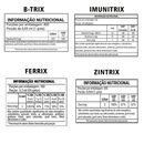 Kit Vitaminas Infantil Flora Nativa Ferrix, B-Trix e ImuniTrix