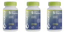 Kit 3 Maltta 5 Magnésios 60 Cápsulas - Energia e Músculos