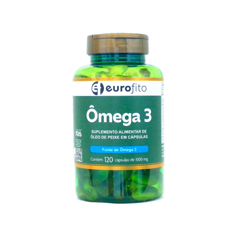 Ômega 3 1000mg C/120 Cápsulas - Eurofito