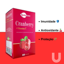 Cranberry + Vitamina C 500mg 60 Cápsulas Qualy Nutri