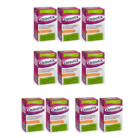 OsteoFix 1500mg 200UI 60 Comprimidos Kit 10
