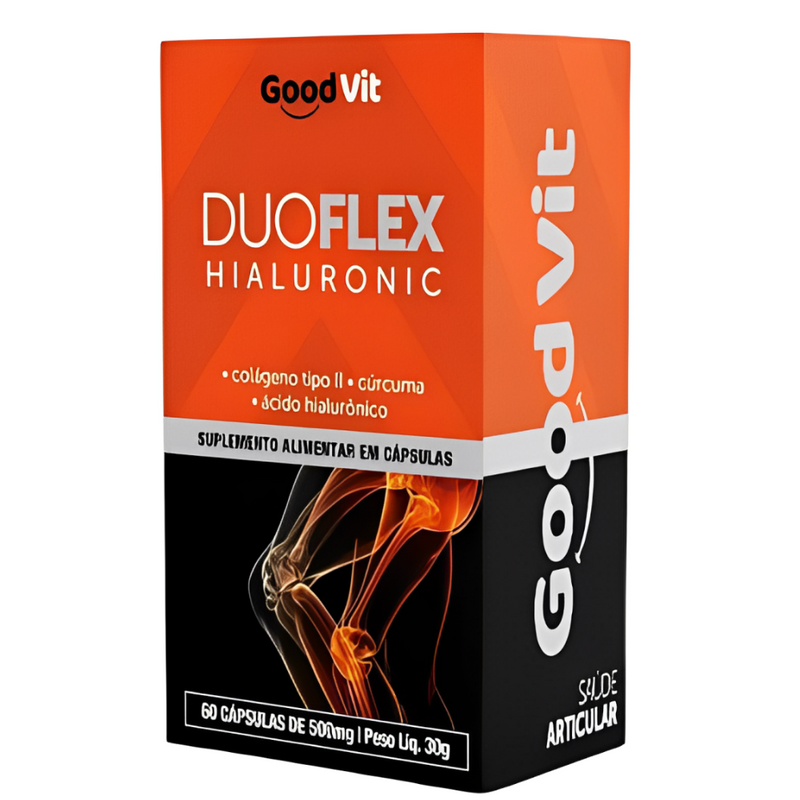 Duoflex Hialurônico Saúde das Articulações C/60 Cápsulas - Good Vit