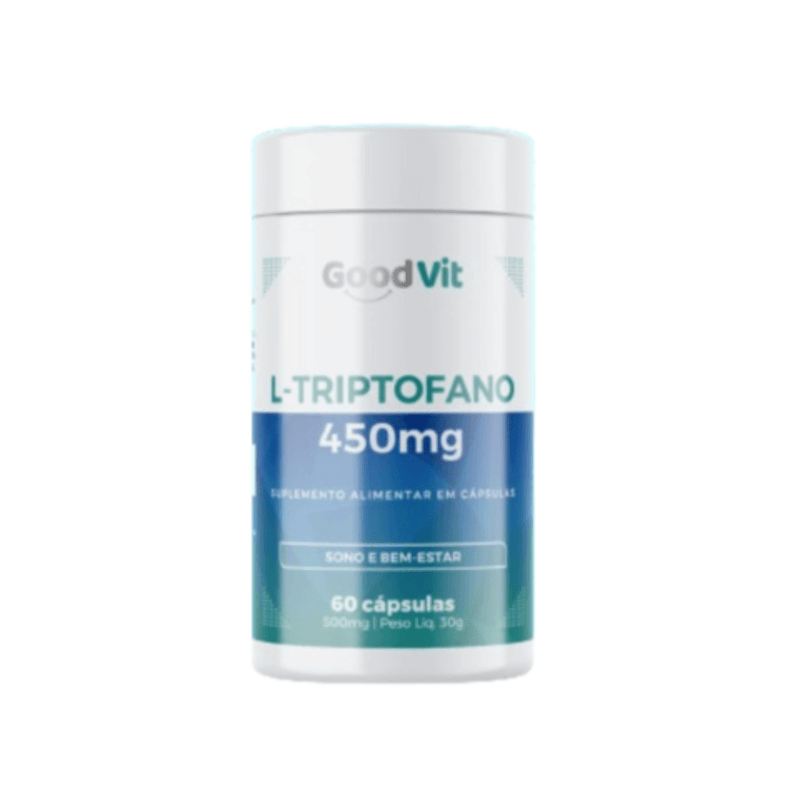 L-triptofano 450mg C/60 Cápsulas - Good Vit