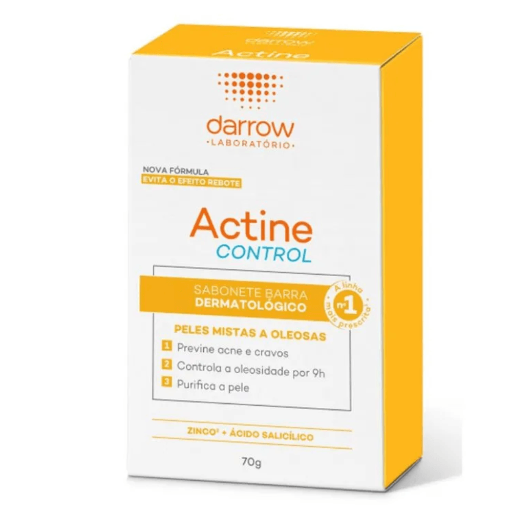 Actine Control Sabonete Barra 70g - Darrow