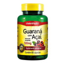 Guaraná com Açaí 500mg 60 cápsulas Maxinutri